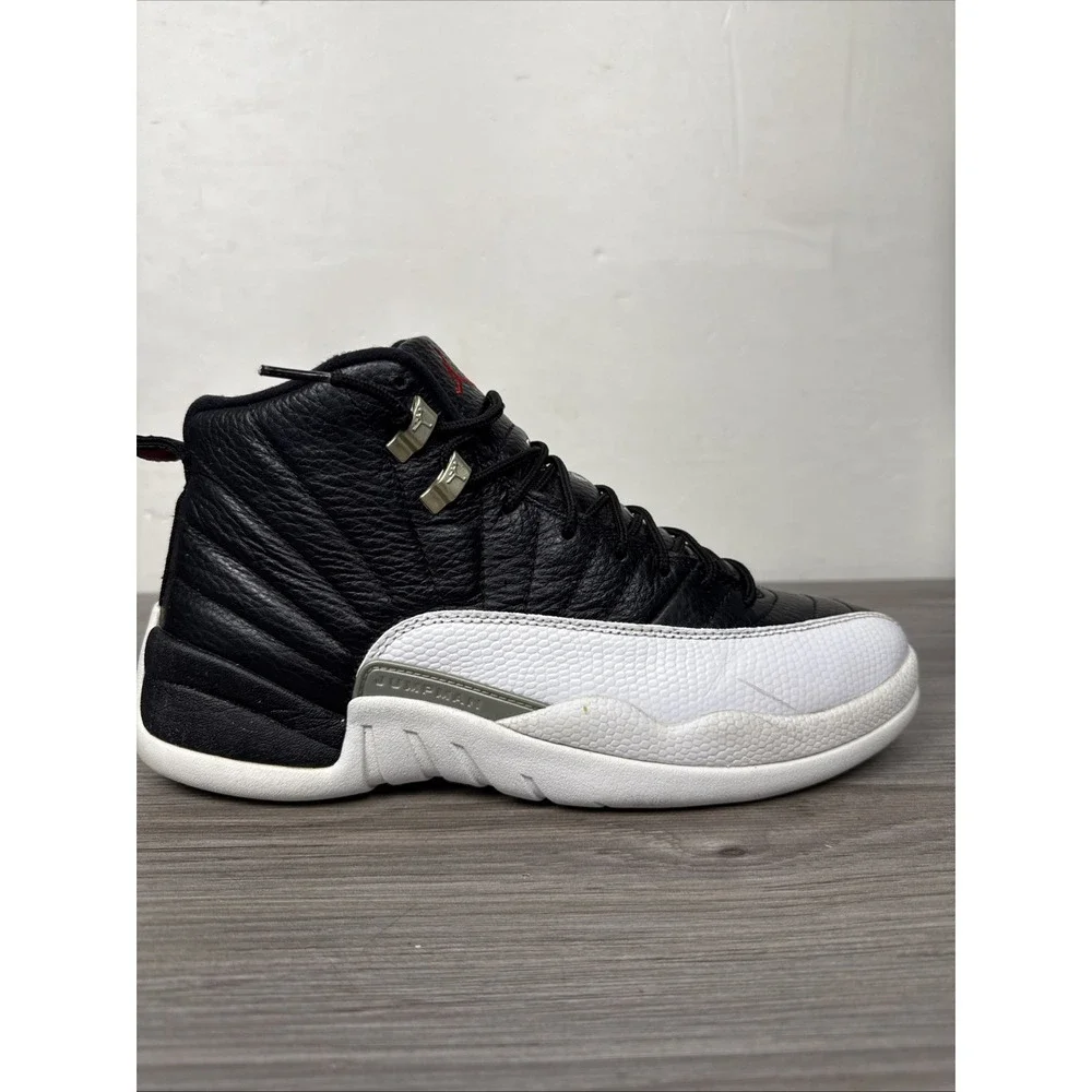 Air Jordan 12 Retro Playoff Black White CT8013-006 Men's Shoes Size 11